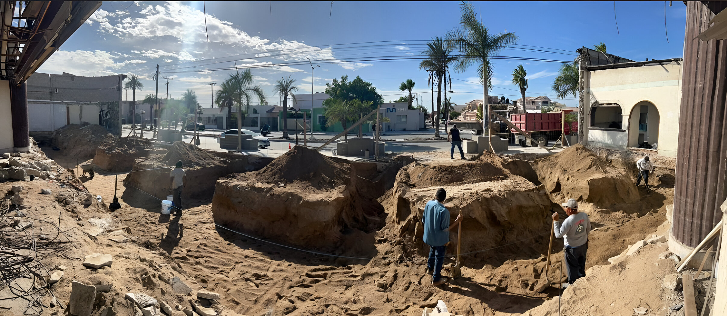 Exacavacion para Cimentacion